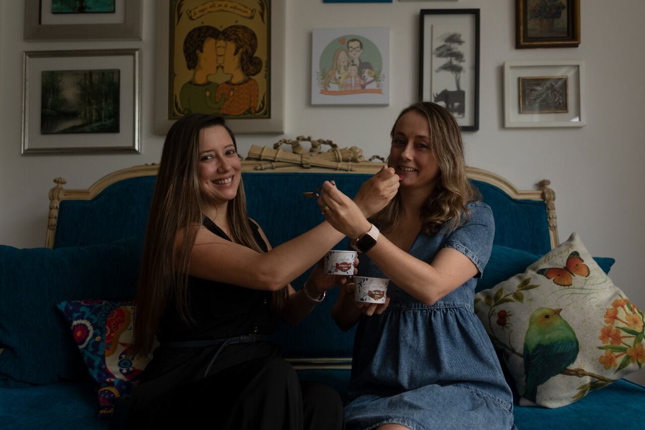 Gaby y Dani Gamarra cuentan que uno de sus pilares es la innovación y siempre están creando nuevos productos para sorprender al publico.
Foto: Leandro Britto.