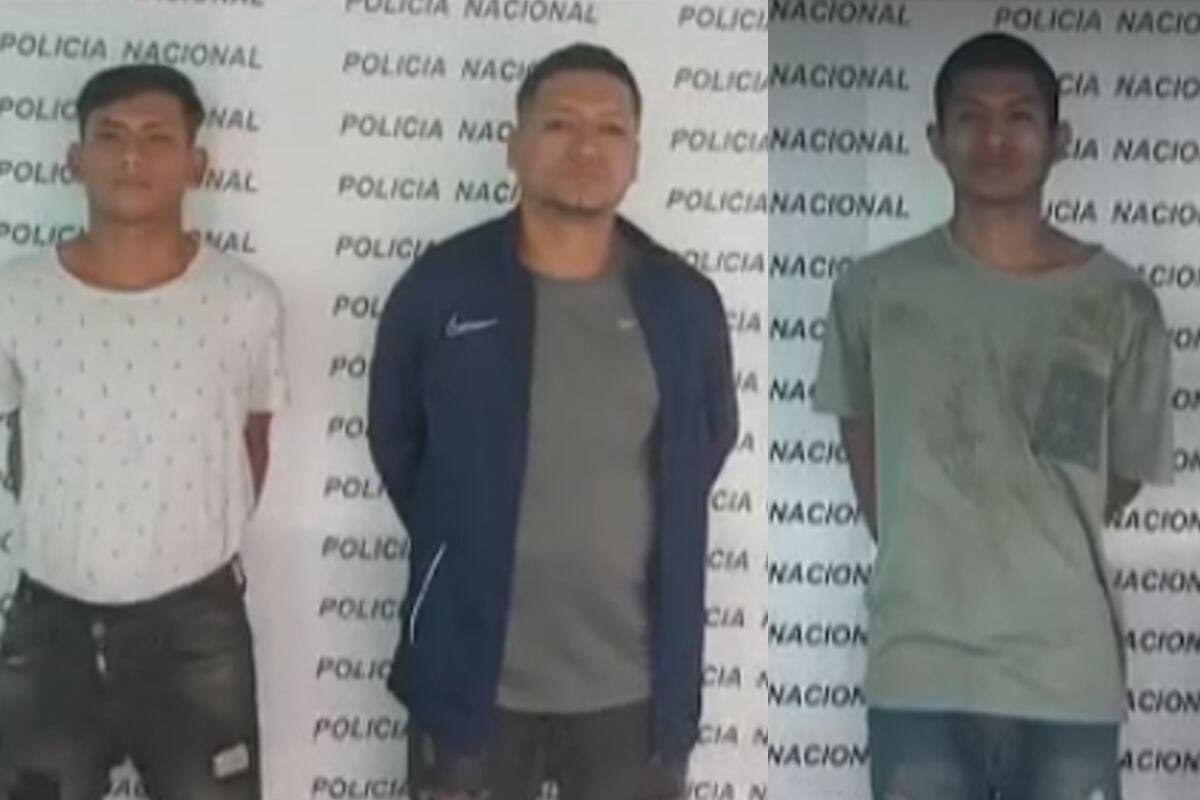 Tres de los 6 detenidos, integrantes de Construcción Civil