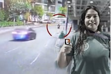 ¡Justicia! Cámara captó huida del chofer tras atropellar a campeona nacional de buceo en San Isidro