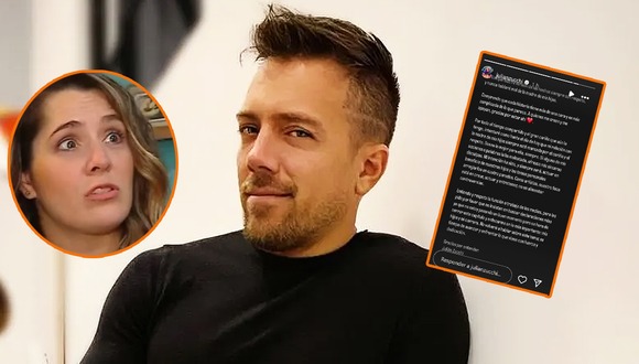 Comunicado de Julián Zucchi en redes sociales