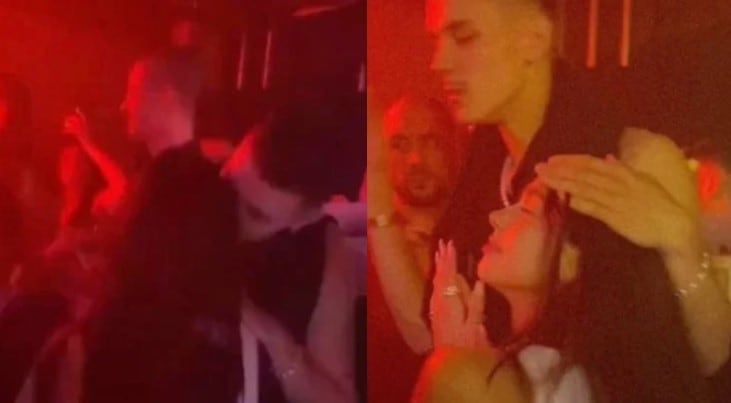 Ambos fueron captados de manera cariñosa (Foto: Captura de pantalla / Tik Tok)