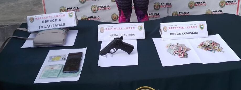 'La Meteoro', era una avezada mujer, que según la policía, se encargaba de abastecer de armas a delincuentes. (Fotos: Mónica Rochabrum/Trome)