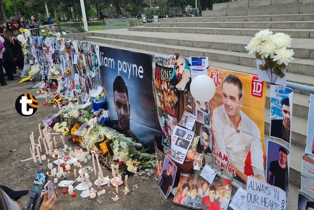 Liam Payne: Fans peruanas realizan homenaje con fotos y velas en Campo de Marte (Fotos: Jacqui Pajuelo @diariodejpasion)