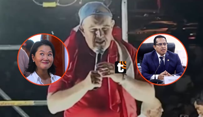 Rafael López Aliaga participó en mitin que convocó tras primera vuelta electoral.