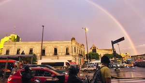 ¿Cómo aparecen los arcoíris?