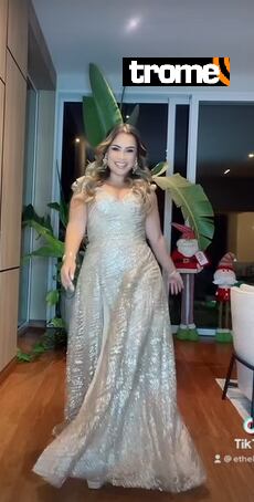 Ethel Pozo llegó tarde a la boda de Brunella Horna.