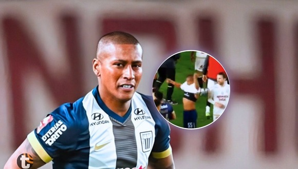 Pedro Aquino se puso camiseta crema finallizado el clásico (video: @ositodnadies)