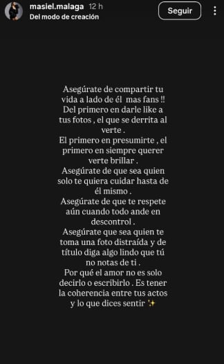 Masiel Málaga lanza potente mensaje tras el término de su relación con 'Churrito' Hinostroza.