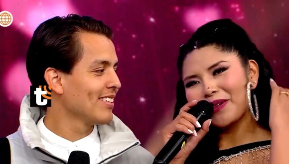 Yarita Lizeth presentó a su esposo