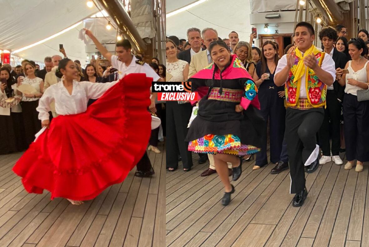 Gran buque escuela a vela de la Marina de Guerra sigue su viaje y llegó a Alemania. Muestra a visitantes nuestras tradiciones, gastronomía, oferta exportable y destinos. (Comp.: Isabel Medina / Trome).