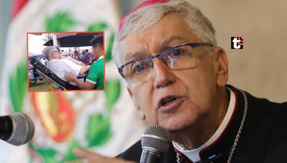 TROME - Cardenal Carlos Castillo, arzobispo de Lima, se descompensó en Iquitos y es hospitalizado en clínica