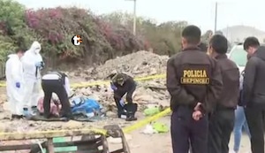 ¡Horror en San Juan de Miraflores! Hallan cuerpo mutilado dentro de una maleta abandonada