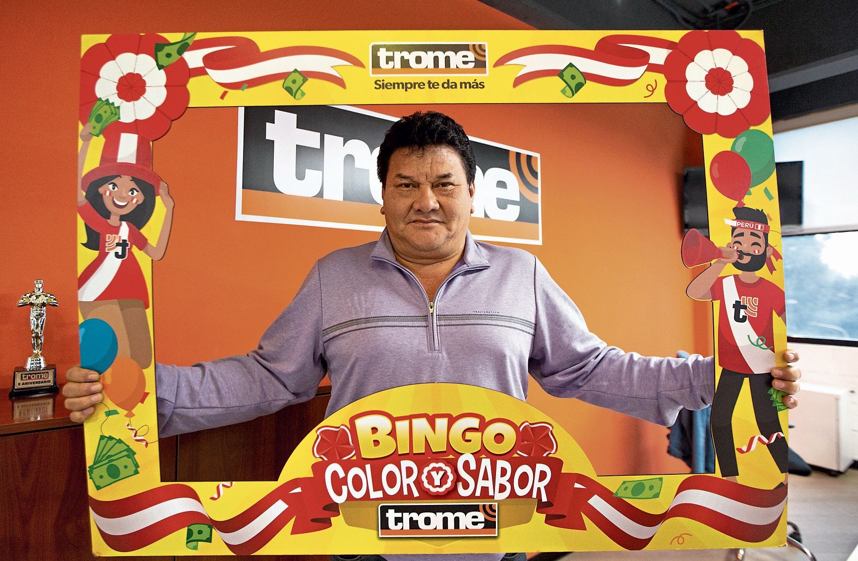 Fiel lector de Trome ganó los 10 mil soles del ‘Bingo, Color y Sabor’