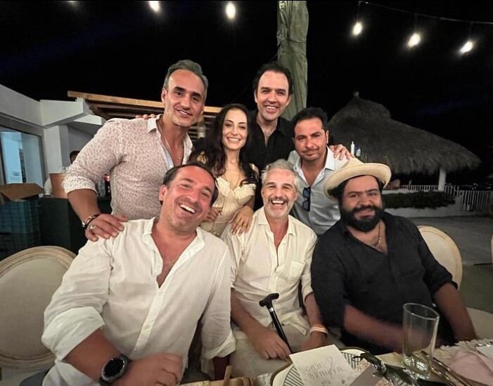 Los invitados de la boda de Marimar Vega donde aparece Juan Pablo Medina (Foto: Marimar Vega / Instagram)
