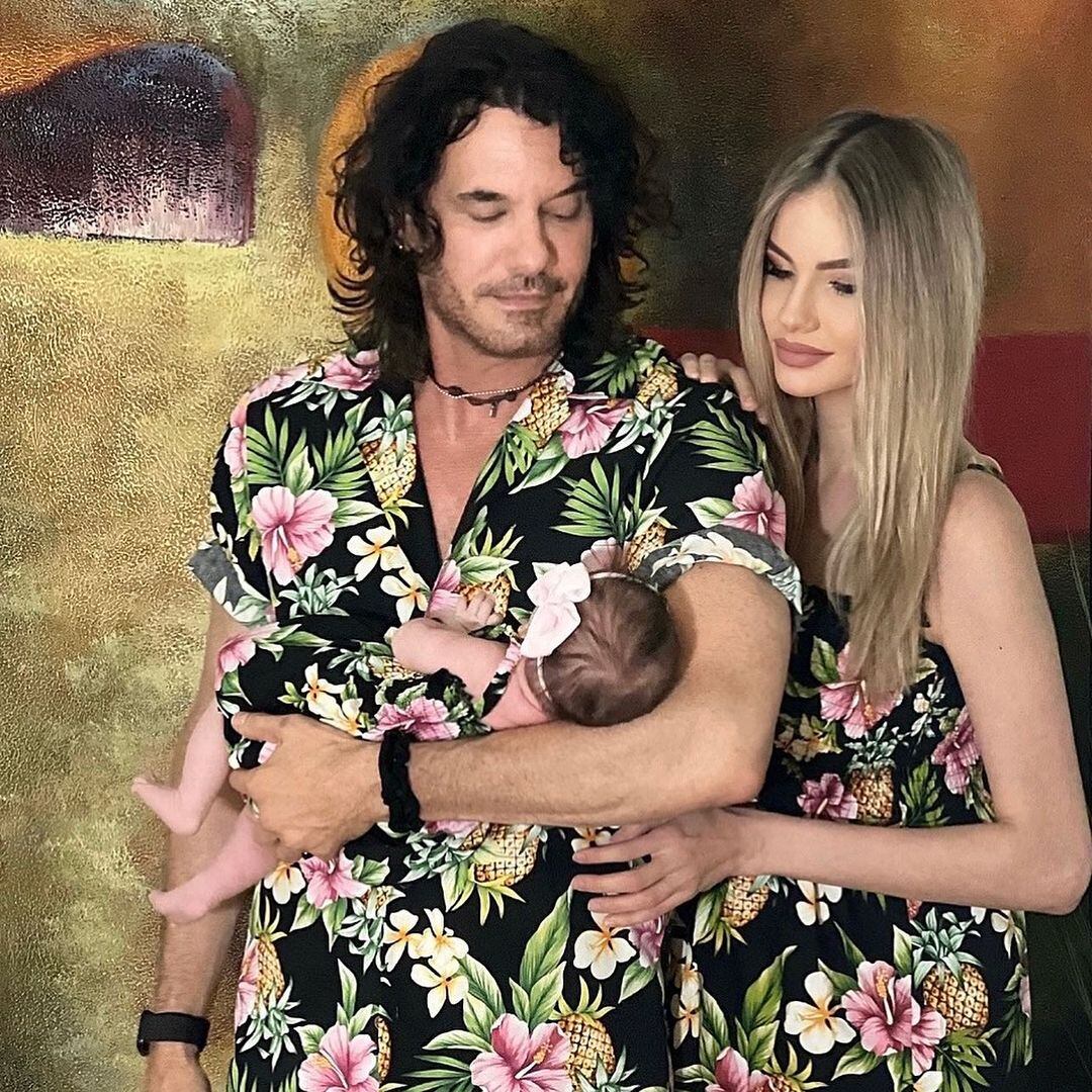 Briana, la primera hija del actor cubano Mario Cimarro, cumplió un mes de nacida (Foto: Mario Cimarro/ Instagram)