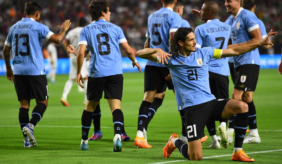 Edinson Cavani será la otra arma de gol de los "charrúas" (Foto: AFP)