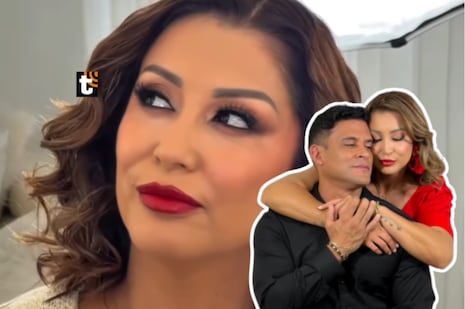 Karla ‘parcha’ y defiende futuro embarazo con Domínguez: “¿Acaso les voy a pedir para la pensión?"