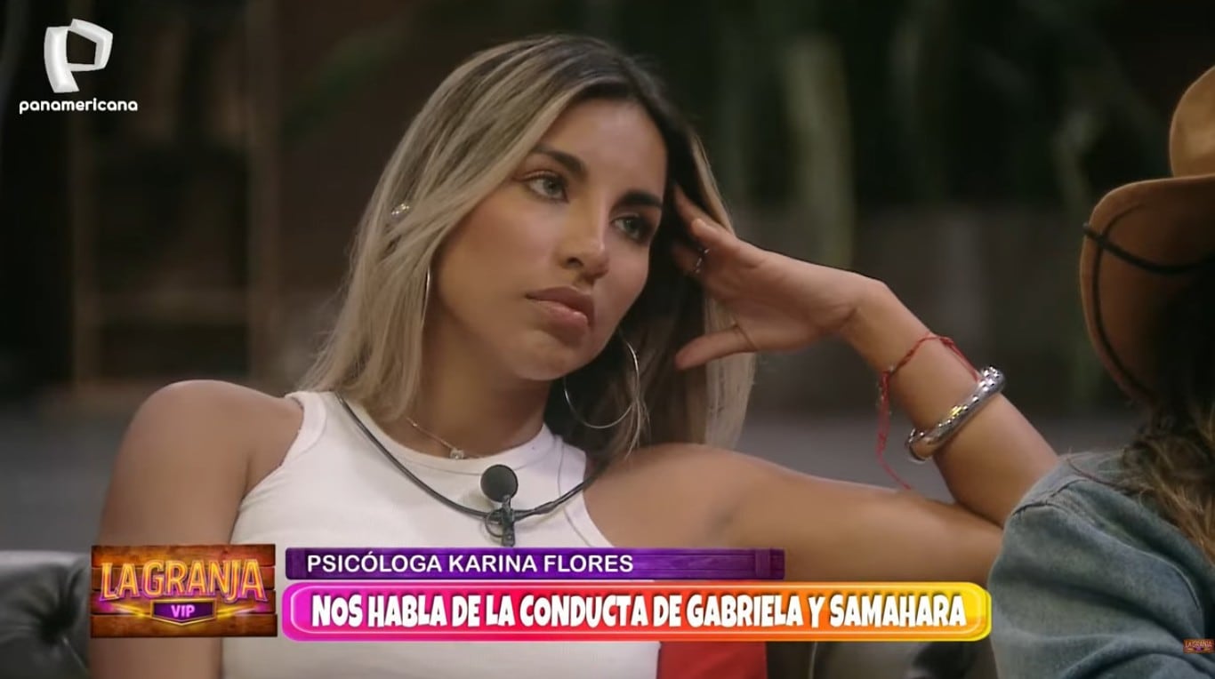 Gabriela Herrera dice que Samhara le hizo bullying.