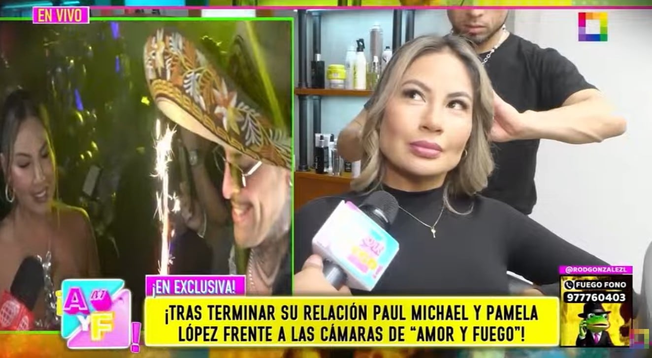 Pamela López explica por qué evita hablar de Paul Michael.