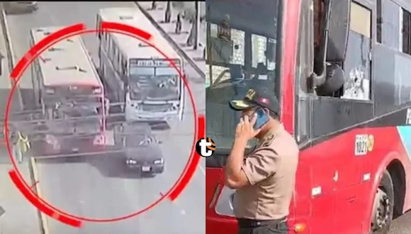 TROME | Ataque extorsivo a bus del Rápido deja heridos al chofer y a una pasajera. Video: ATV