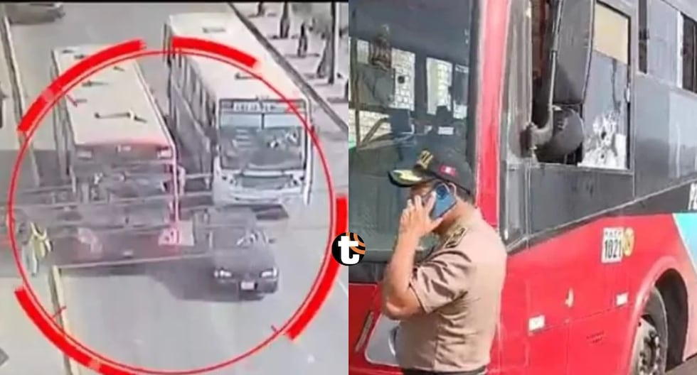 Photo: Trome.com Driver Injured as Gunmen Attack El Rápido Bus in Cercado de Lima