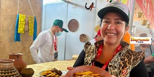 En el tercer día de feria, el público llegó con toda la familia para seguir saboreando los diferentes platos. Foto: Katty Gines.