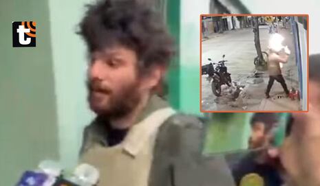 Cusco: Ciudadano checo que intentó incendiar tienda de motos tras denunciar estafa es capturado por la Po...