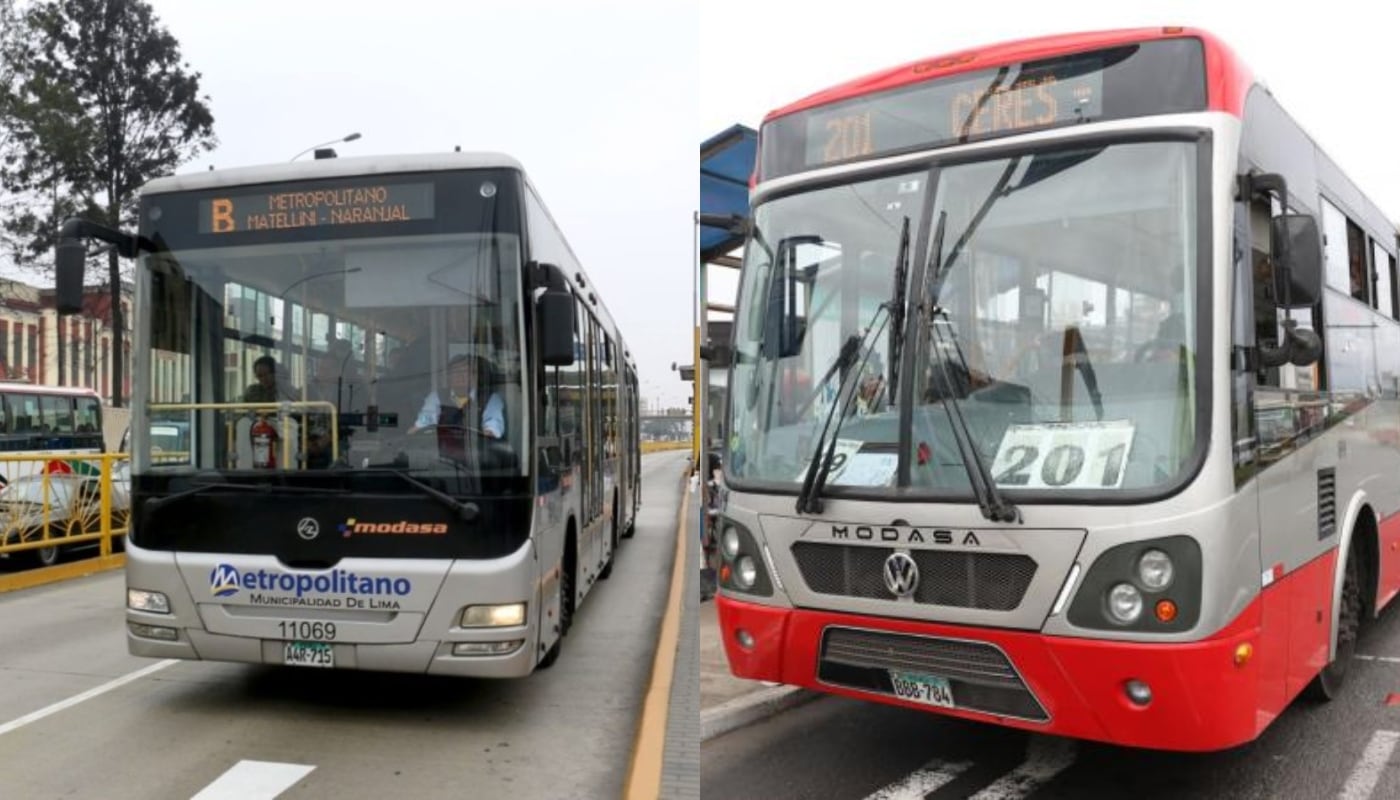 Todo sobre el servicio de transporte en Año Nuevo 2026: hasta qué hora atenderá el Metro, Metropolitano y corredores el 31 de diciembre y 1 de enero. (Foto: composición GEC)