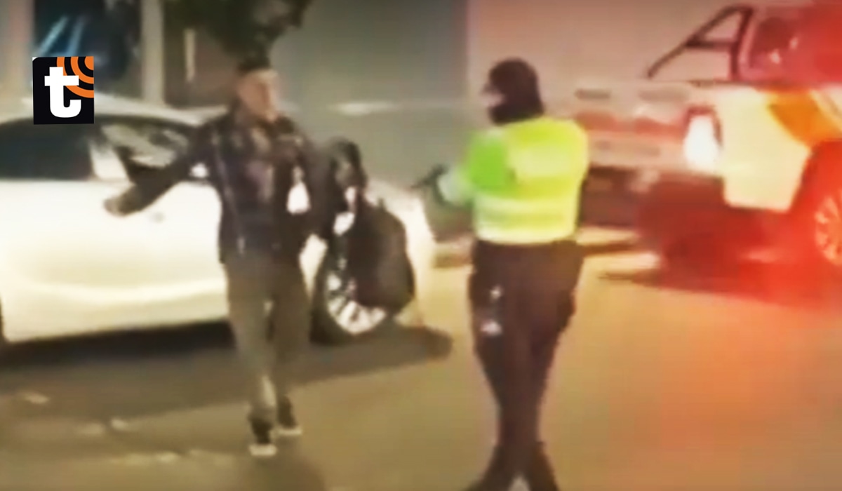 A los policías se les respeta
