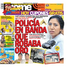POLICÍA EN BANDA QUE ROBABA ORO