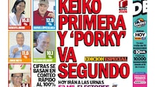 KEIKO PRIMERA Y ‘PORKY VA SEGUNDO