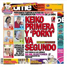 KEIKO PRIMERA Y ‘PORKY VA SEGUNDO