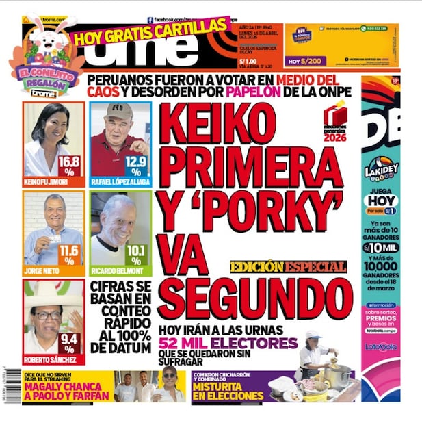 Portada Trome