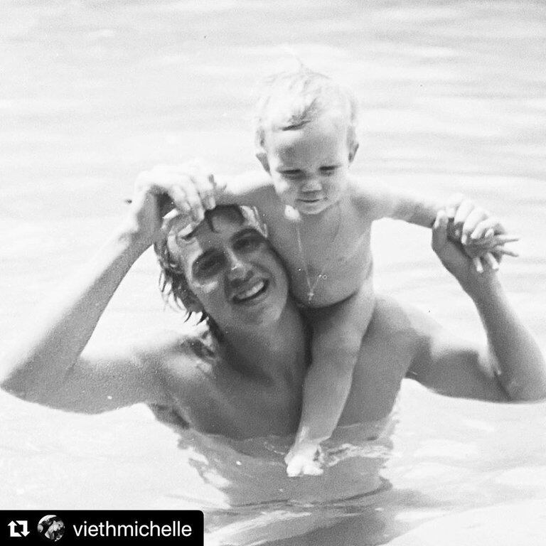 Michelle Vieth tuvo que viajar sola a Estados Unidos para hacer los tramites por la muerte de su padre (Foto: Instagram/Michelle Vieth)