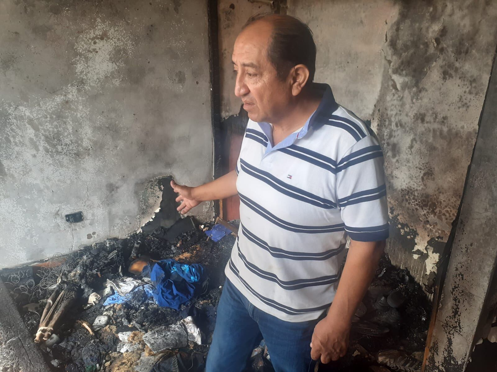 El empresario gastronómico, Javier Vargas, conocido cheff e impulsor del ‘Día Nacional del Cebiche’ y del ‘Ceviche del Bicentenario’, vive el peor momento de su vida al ser víctima de la delincuencia. (fotos: Mónica Rochabrum/Trome)
