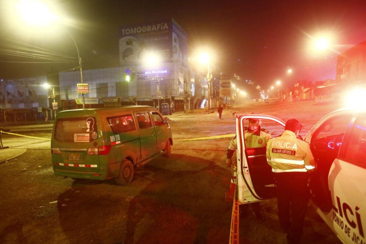 SJL: asesinan a colectivero y dejan herida a su acompañante. Foto: GEC