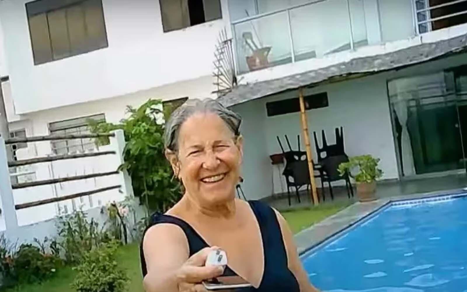 Villarán fue captada en la residencia de su hermano (Captura: Panamericana).