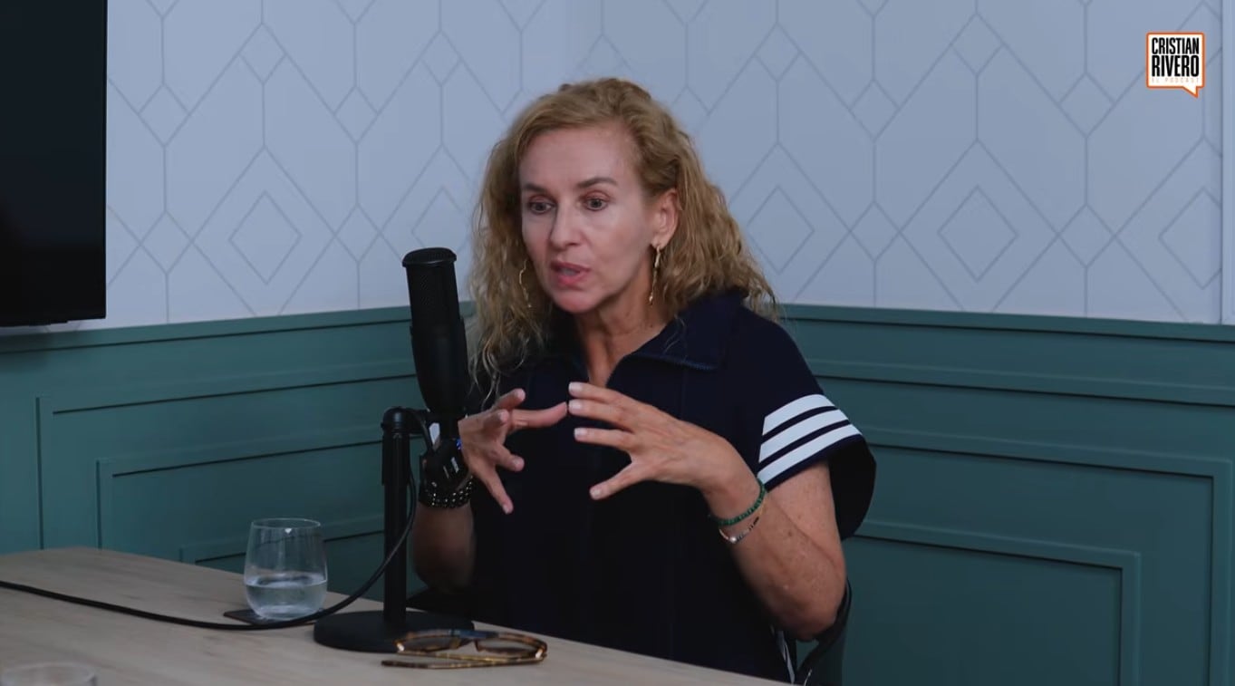 Katia Condos rompió su silencio sobre Federico Salazar en el pódcast de Christian Rivero.