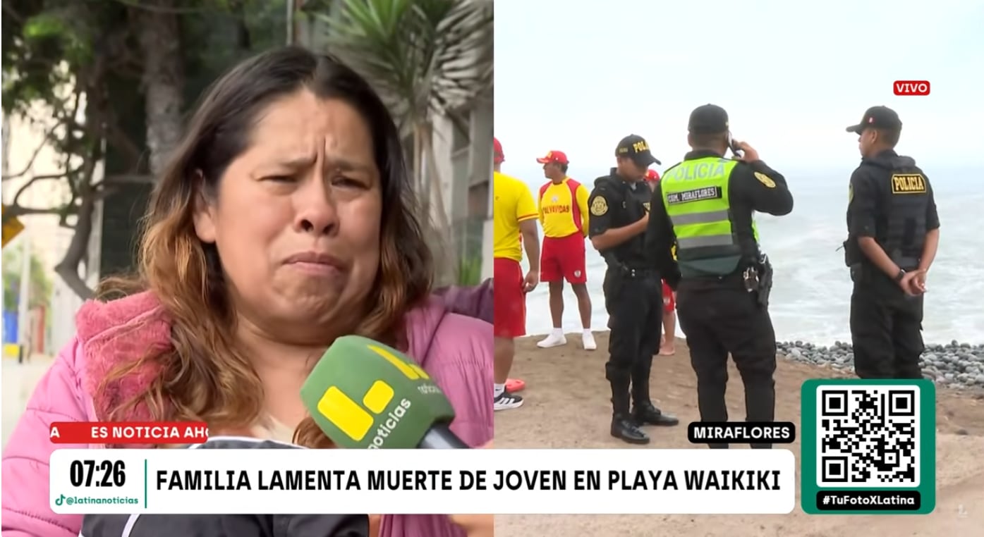 Madre de joven ahogado en playa Waikiki cuenta que su hijo no sabía nadar.
