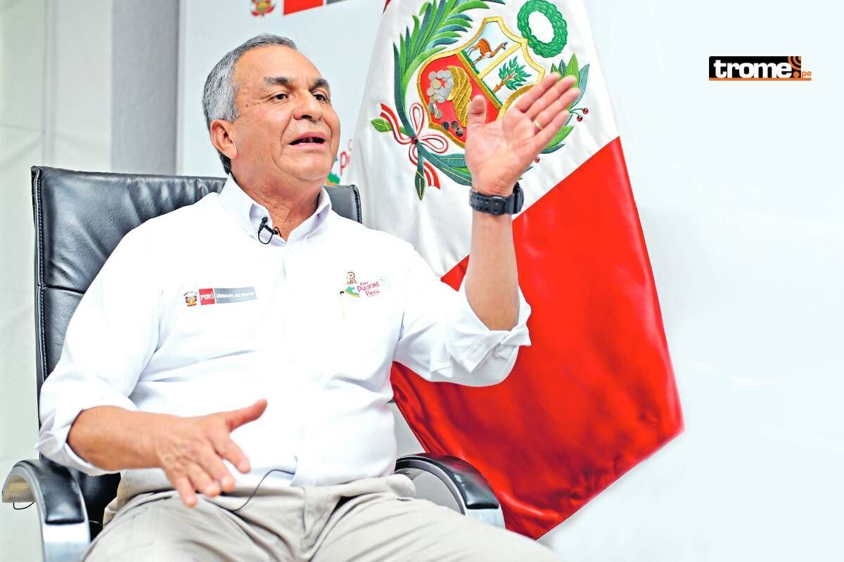 Ministro del Interior Vicente Romero afirma que la Policía ha tomado todas las previsiones necesarias ante bloqueo de carreteras. (Foto: Jesús Saucedo / @gec)