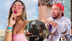 Farfán y Xiomy Kanashiro se lucen juntos en cumple de la modelo: La Foquita cargó la torta y cantó
