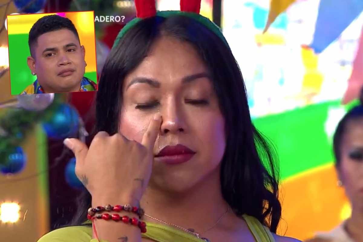 Dayanita no contuvo las lágrimas por infidelidad de Topito. (Captura América)