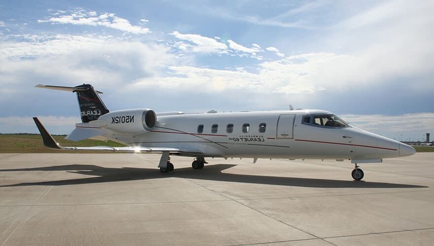 Avión Learjet 60XR (Foto: lunajets.com)