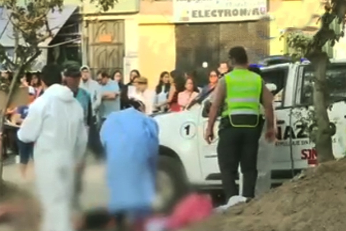 A pesar de los intentos de la víctima por escapar, su vida fue arrebatada en una dramática persecución que culminó con su cuerpo tendido en la berma central.