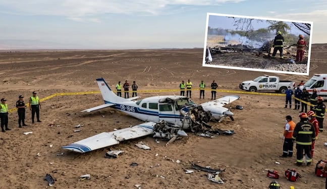 Tragedia en Nasca: así lograron identificar a las víctimas del accidente de avioneta