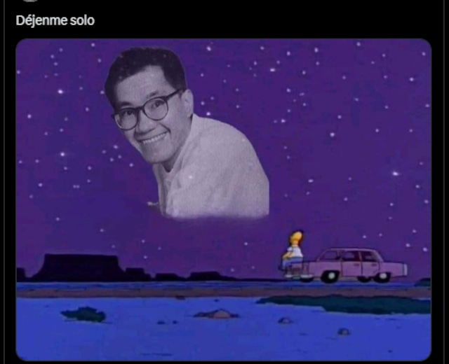 Los sentidos memes de despedida a Akira Toriyama, creador de Dragon Ball, en redes sociales. Fotos: X