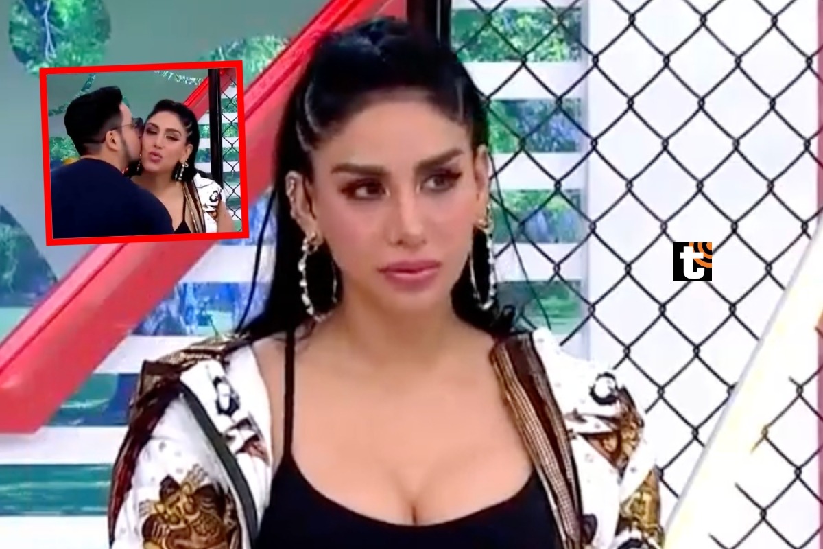 Leysi Suárez y su reacción al ver a Marco Antonio