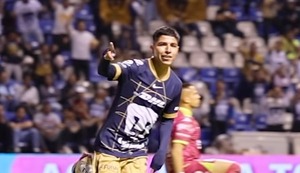 Piero Quispe anotó un GOLAZO en el triunfo de Los Pumas sobre el Puebla en México | VIDEO