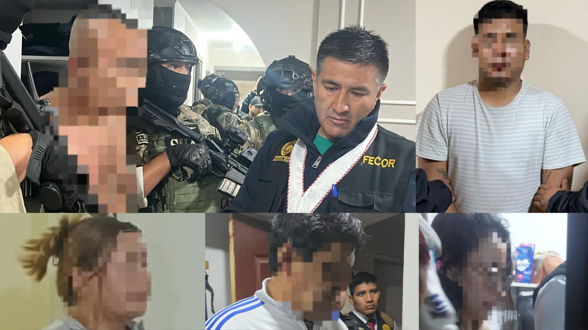 La banda conocida como 'Los Elegantes de Lima' buscaban inmuebles abandonados para adueñarse de ellas. (Foto. Ministerio Público)