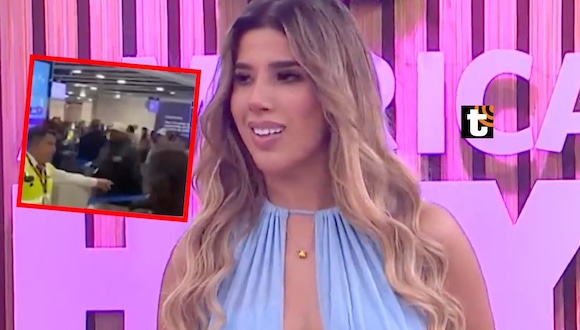 TROME - Yahaira y Jefferson COINCIDIERON en aeropuerto, salsera revela qué pasó: “Me dijeron ‘ahí está tu Farfán”